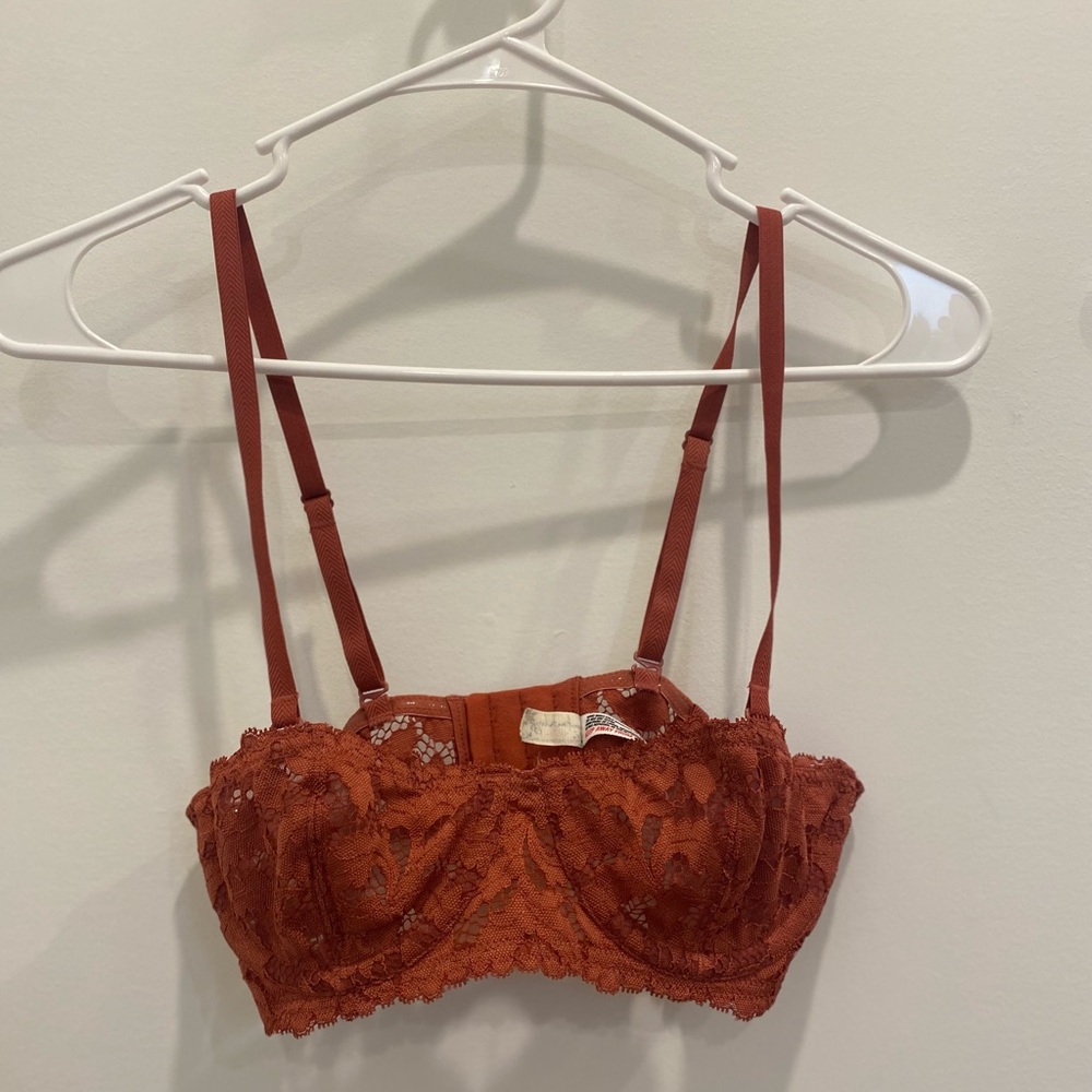 Free People Intimately Bra in Paprika NWT